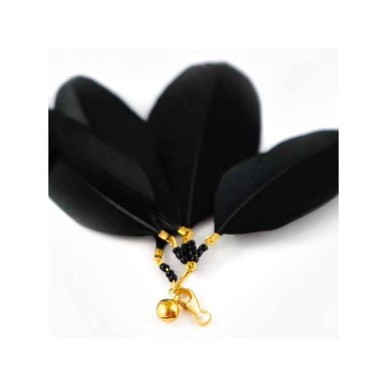 [バンドル] ペットの猫の羽のおもちゃ伸縮式杖エクササイザー猫スティック WD-C-020 #ブラック * 1 + アクセサリー * 1 9