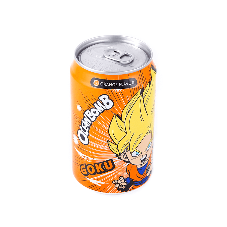 台灣OCEAN BOMB 柳橙汽水 330ml*6【超值分享裝】【七龍珠聯名款】 6