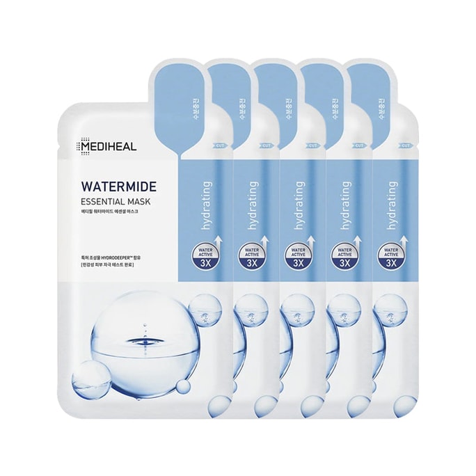 韩国 MEDIHEAL美迪惠尔 Mediheal Watermide 精华面膜 4 片装