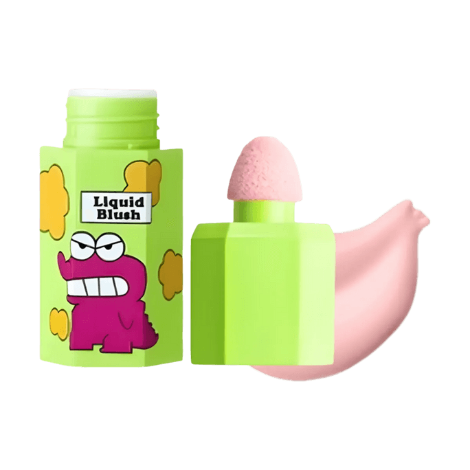 ミスタークロコダイルマウンテン リキッドブラッシュ 0.17 fl.oz. #601 さくらムースクッキー【クレヨンしんちゃん限定版】