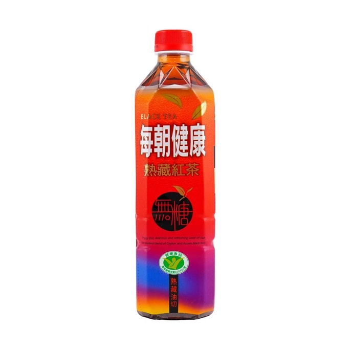 御茶园 每朝健康 熟藏红茶饮料 无糖 650ml 【清新醇厚 冰凉畅爽】
