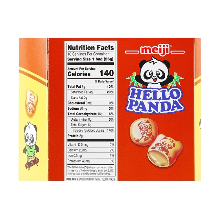 Hello Panda Biscuit Caramel Flavor,9.10 oz 8