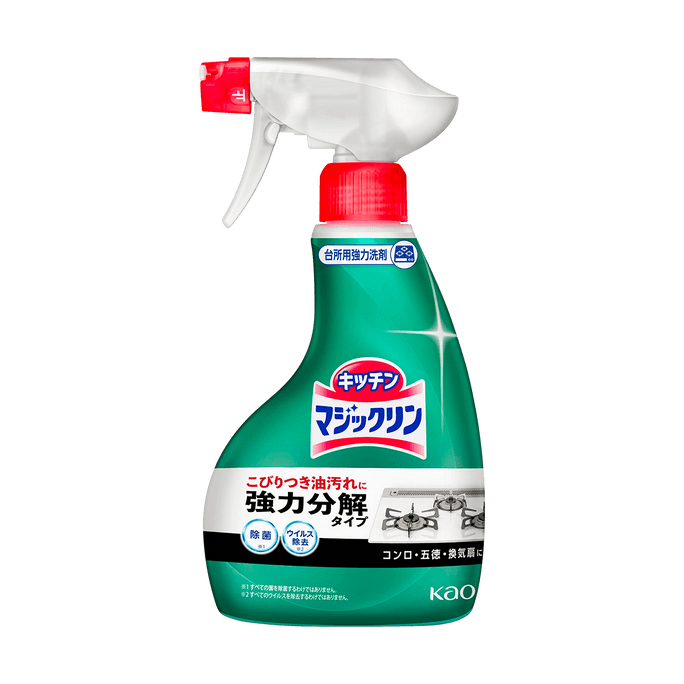 日本KAO花王 厨房油污油渍清洁剂 400ml