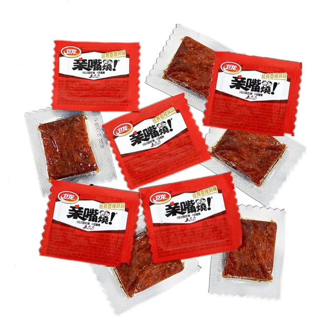 Weilong Kissed Fried Gluten 12g*10 Pieces