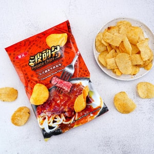 Potato Chips Taiwanese Teppanyaki Beef Steak Flavor,3.17 oz