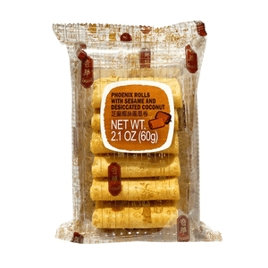 Hong Kong KEE WAH [HK] Phoenix Rolls with Sesame and Desiccated Coconut