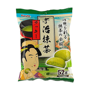 Uji Matcha Cookies 1.83oz【Rich Tea Aroma】【Ukiyo-e Packaging】