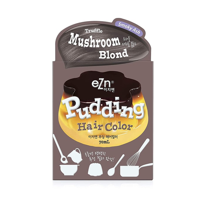 eZn Shaking Pudding Hair Color #Mushroom Blond 140ml
