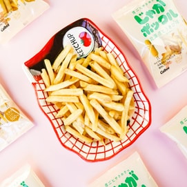 ジャガポックル スリーブラザーズ 北海道プレミアムポテトスティック コーン味 - 10パック* 0.63オンス