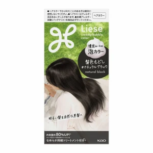 [일본에서 직접 우편] 일본 KAO 리제 폼 헤어 다이 리스토어 내추럴 블랙 115ml