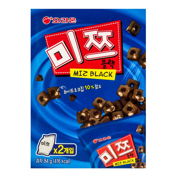 韩国ORION好丽友 巧克力棋子饼干  84g