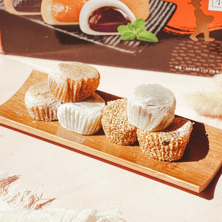 SENZII × HUANG SHIHU MIX 01”MIX 300体限定 XIAOSHANDENGLU BAMBOO HOUSE Aiwan MixedI Flavor Mochi 300g - Yami.com