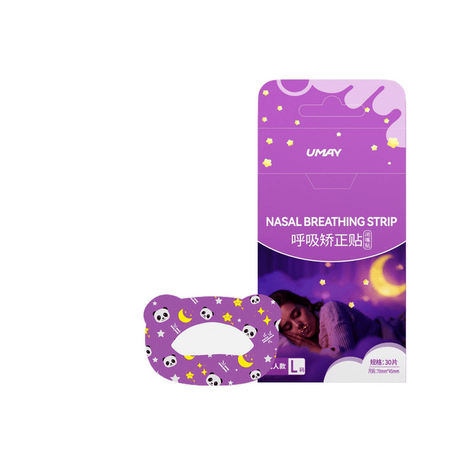 Youmei Mouth Breathing Correction Strips Sleep Mouth Closure - 30 Pieces X 2 Boxes