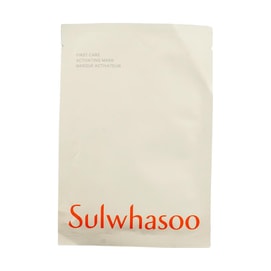 韩国SULWHASOO雪花秀 润燥精华面膜 焕活肌底补水保湿 1片入