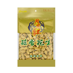 Yueyuehong ガーリックピーナッツ 10.86 oz【カリカリ＆香ばしい】