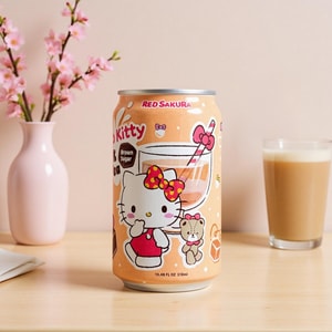 SANRIO HELLO KITTY Brown Sugar Milk Tea, 10.48 fl oz