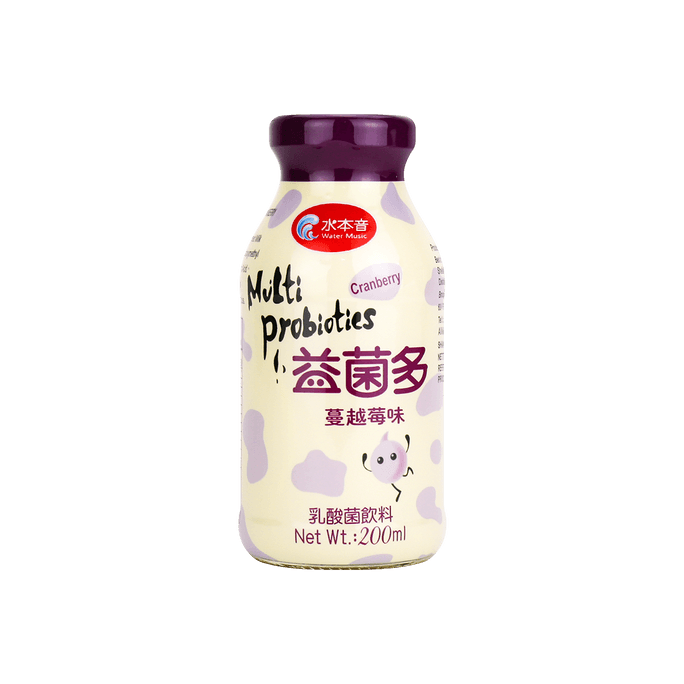 크랜베리 멀티 프로바이오틱 드링크, 6.76 fl oz