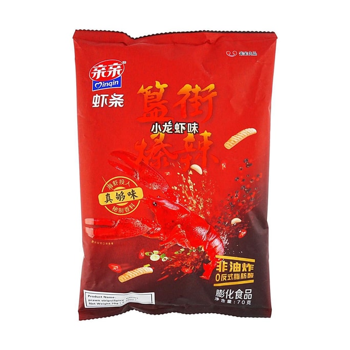 親親蝦條 爆辣小龍蝦口味 70g