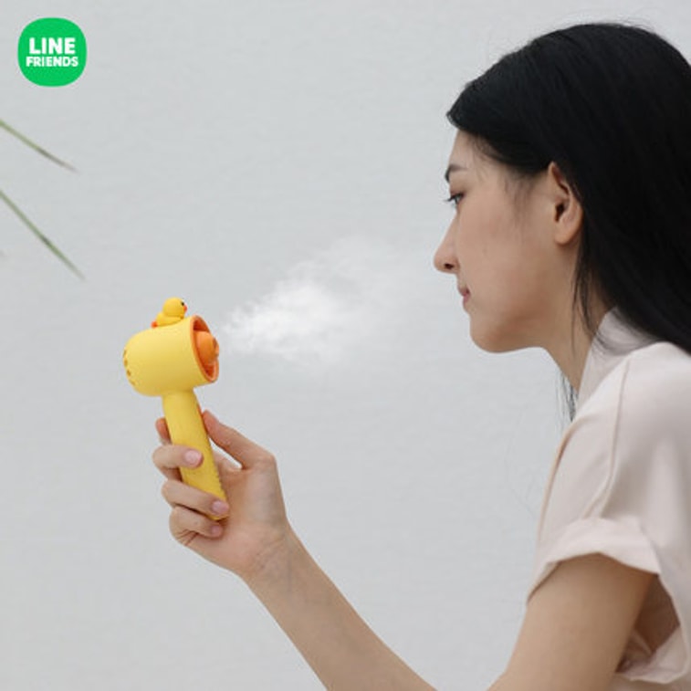 【中国からの直送】日本 LINE FRIENDS ハンディファン、ミニ、静音、ポータブル、高出力ファン、コニーバニー 4