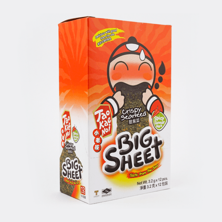 매운맛 대형 김 (1.34온스) 5