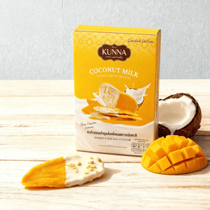 Coconut Milk Dipped Dried Mango,3.8 oz【Limited Edition】【Thailand Trendy】