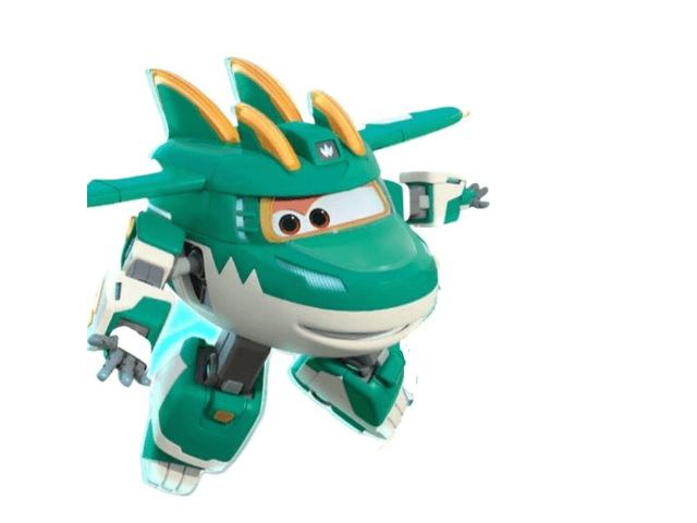 Super Wings Archaeologist Dazhuang Transforming Robot 1 Piece