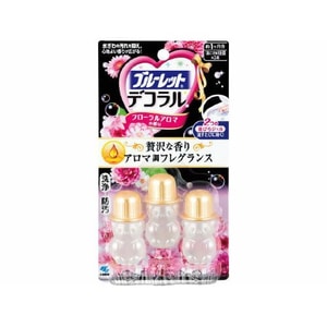 日本KOBAYASHI小林製藥 馬桶開花清潔凝膠 #甜花香 3pcs