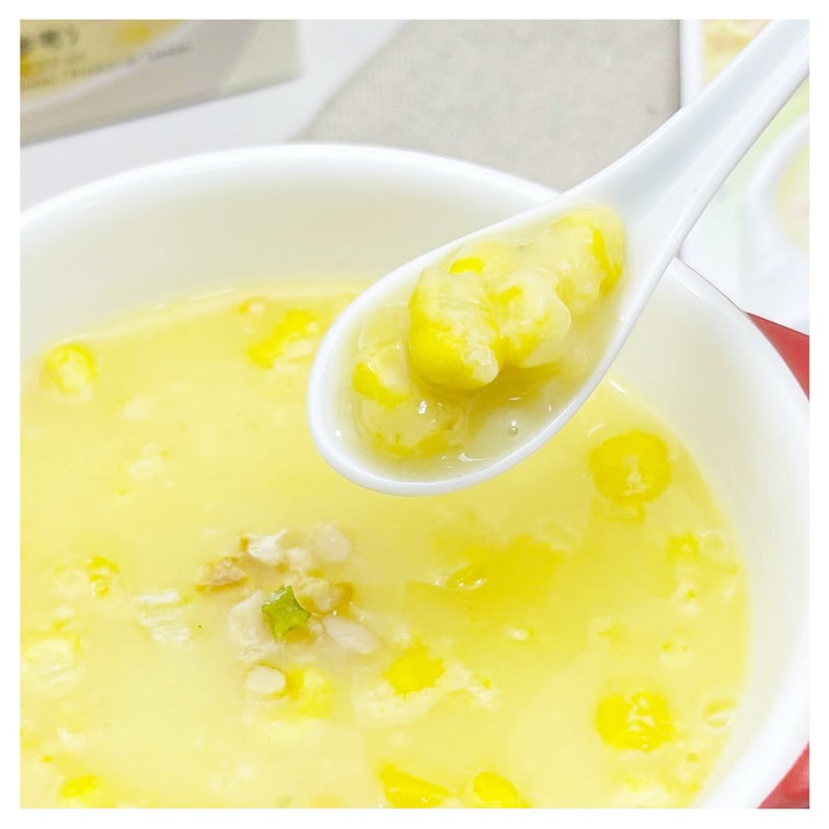 台湾 3:15PM三点一刻 [直邮] 3点一刻 奶油玉米浓汤 72g 4入(保质期:2026/09/24) 6