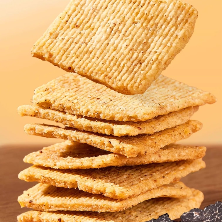 比比赞 【焦香酥脆】 黑松露花椒锅巴128g 【解馋零食】 3