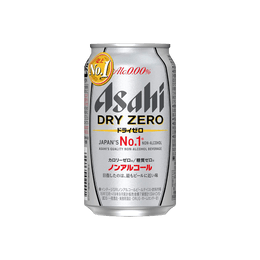 日本ASAHI Dry Zero 无酒精啤酒 350ml