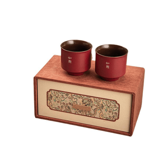 [중국 직송] 중국 예술 아카데미 문화 창작 "소원" 찻잔, 고급 선물, 6.4*7cm