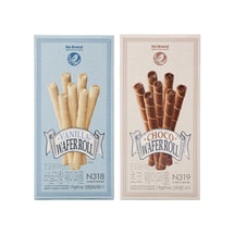 Vanilla & Chocolate Wafer Cookie Roll -115g*2 boxes Sandwich Cookie Cone Casual Indonesian Imported Snacks