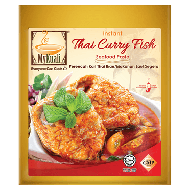 【马来西亚直邮】槟城 MYKUALI 泰式咖喱鱼与海鲜即煮酱 200g