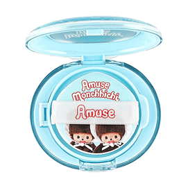 Airy Fit Pore Cover Cushion, #01 Airy, With Refill, Monchhichi Limited Edition Collaboration