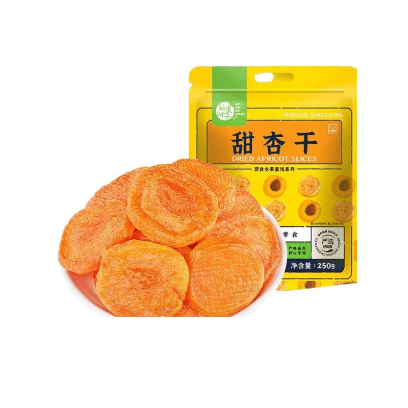 中国直送】Every Fruit Time ドライアプリコット（果肉なし）、赤