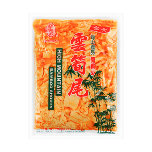 Spicy Pickled Bamboo Shoots, 14 oz
