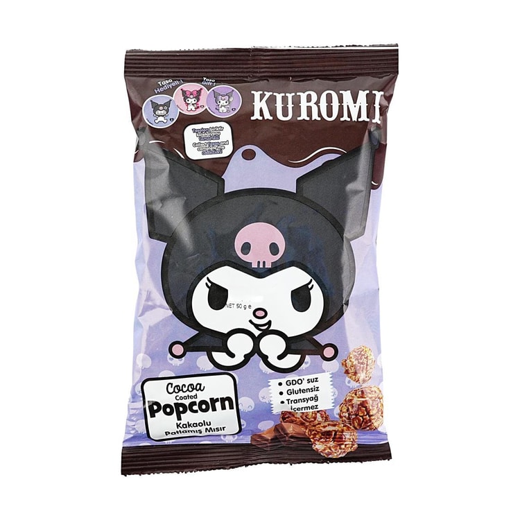 DAON Sanrio Kuromi Cocoa Popcorn, 1.76 oz【Anime Finds】 - Yami.com