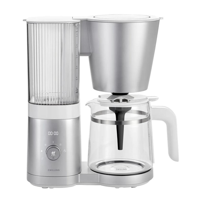 Zwilling Enfinigy Drip Coffee Machine Maker - Glass - 1.5-l / 48-oz Silver 1010587