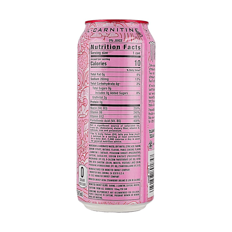 Energy Drink Lando Norris Edition+Original+Strawberry+Green Tea, 59.5 fl oz【4 Flavors 4 Combo Packs】 15