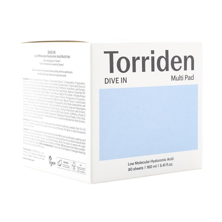 다이브인 저분자 히알루론산 멀티패드, 80개입, 1개 15