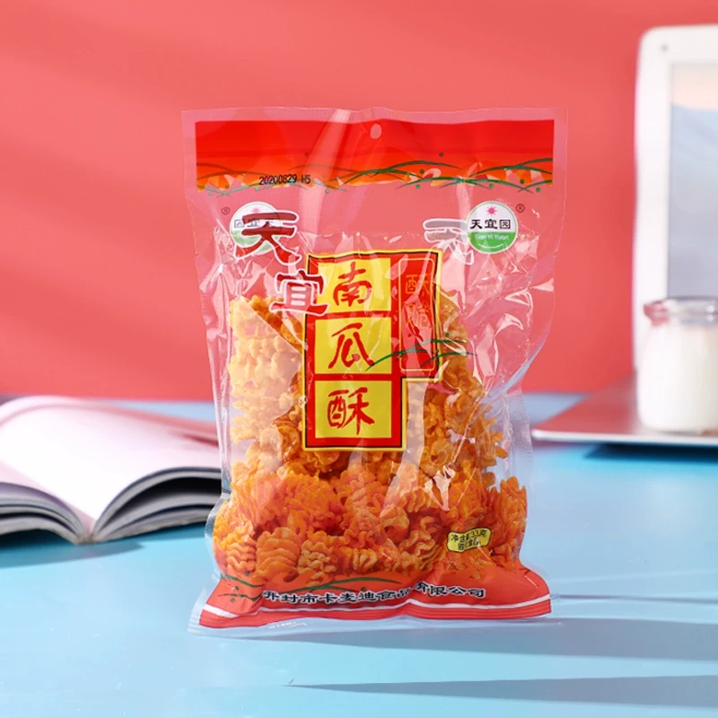 【中國直郵】 天草 天宜園南瓜酥綠豆紅薯沙拉小點心大禮包整箱兒時懷舊小吃休閒食品 南瓜酥33g*3包