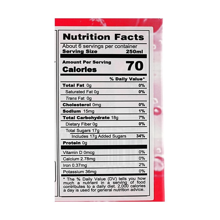 Cloud Mist Red-Fleshed Apple Sparkling Fruit Juice Drink,8.45 fl oz* 6 pack 18