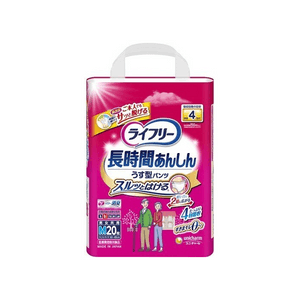 Lifree Thin-type Anshin Pants M size [20 pieces]