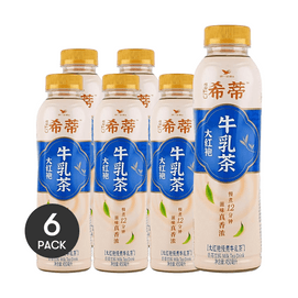 Red Robe Milk Tea,15.22 fl oz*6【6 Packs】