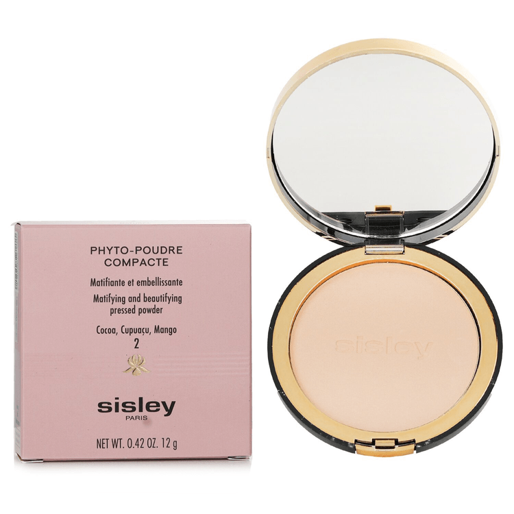 Sisley Pressed powder hotsell matifying and beautifying 2 natural 0.42oz/12g NWOB