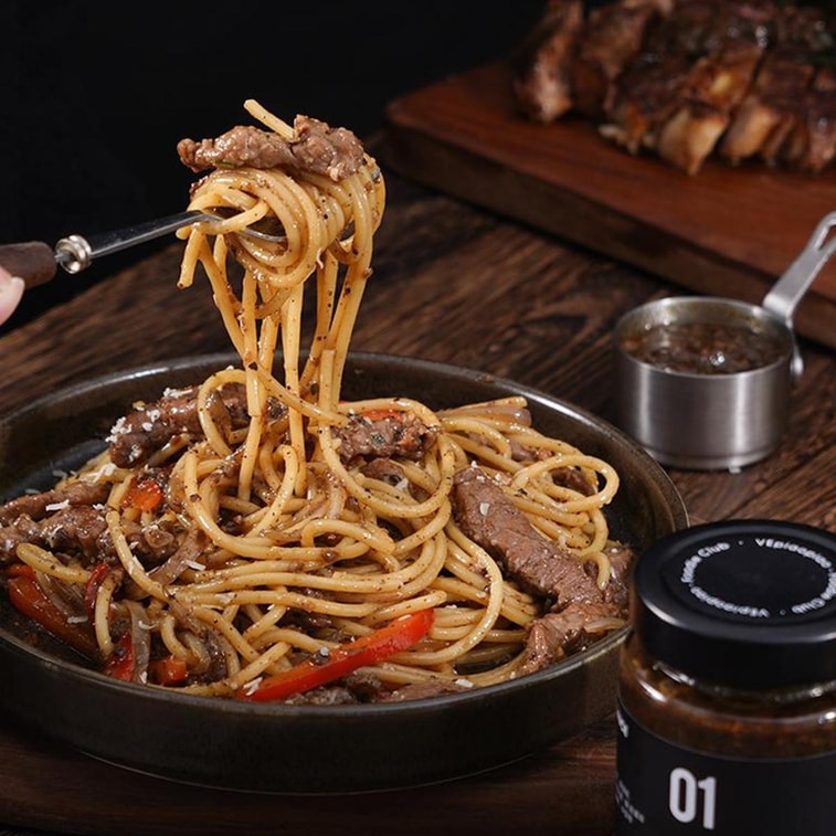 ブラックペッパーソース 8.47オンス【低脂肪】【バーベキュー、ステーキ、パスタに最適】 4