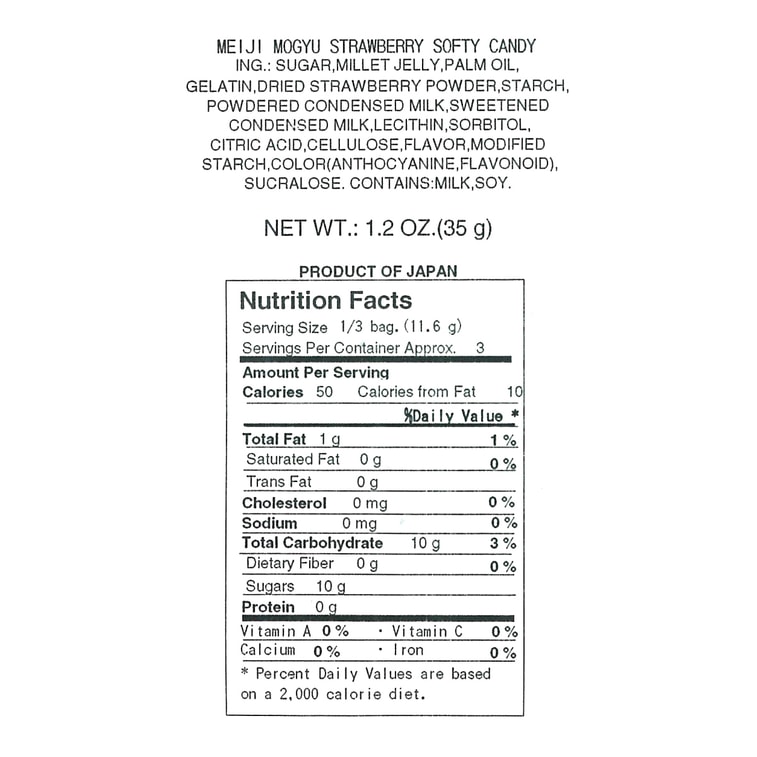 MOGYU Strawberry Soft Candy 35g 5