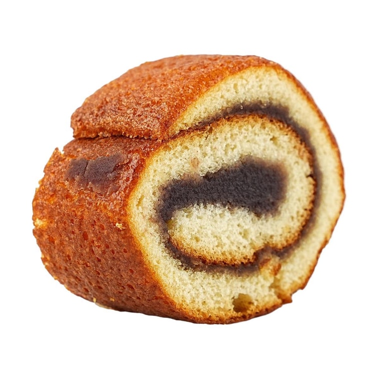 日本伊索製菓 熊本熊 紅豆蛋糕卷 瑞士卷 6枚入 160g 6