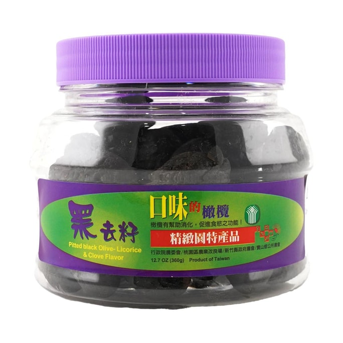 台湾橄榄先生 黑去籽橄榄 360g