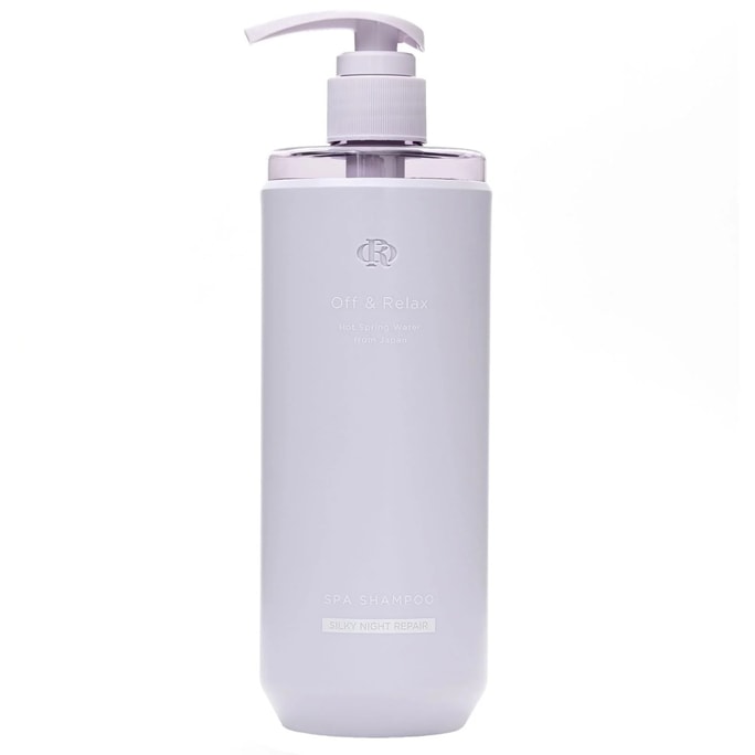 日本 OFF&RELAX 温泉洗发水 夜间修护滋养保湿 0硅油 干性&敏感头皮 460ml